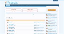 Desktop Screenshot of forumdas.com