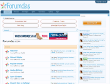 Tablet Screenshot of forumdas.com